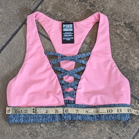 Pink Victoria's Secret Ultimate sports bra unlined size S. - Picture 3 of 5